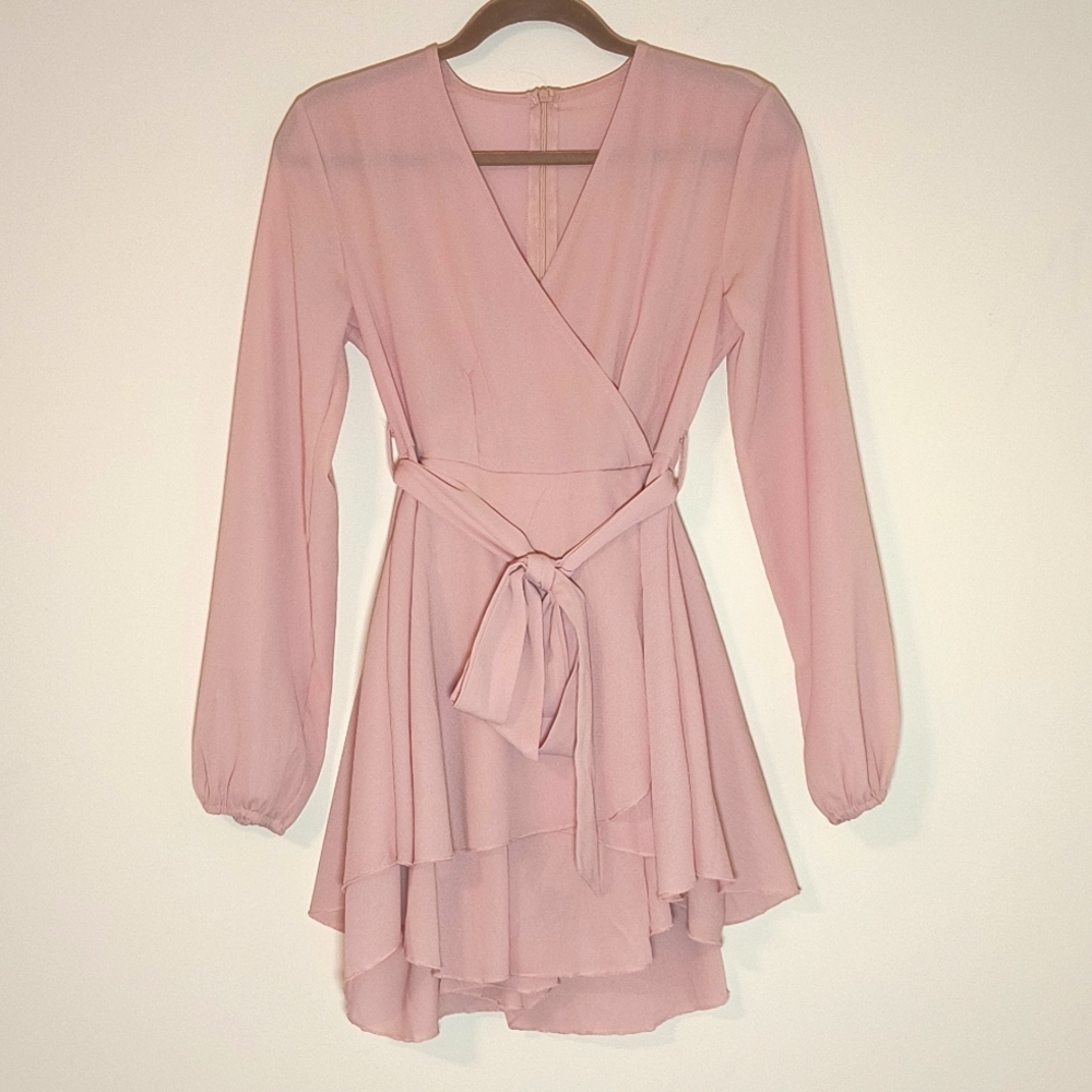 Light Pink Flowy Dress